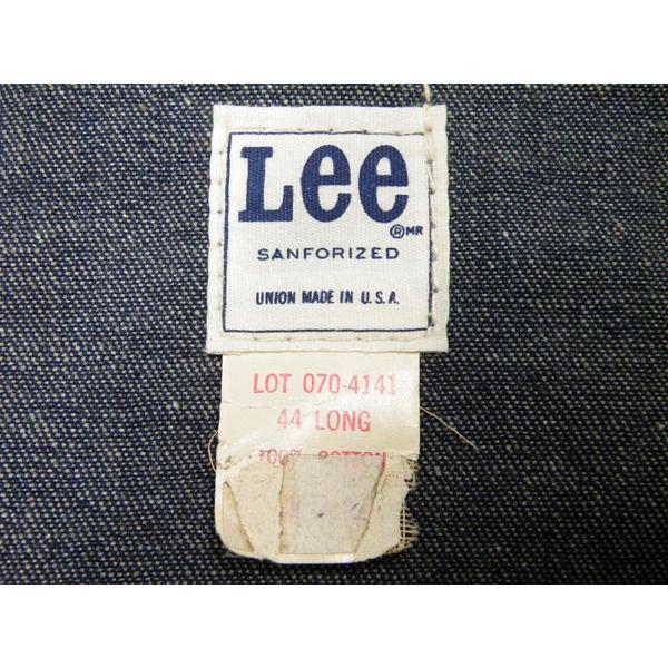 Lee 70's デッドストック 91-B デニムジャケット size 44 LONG