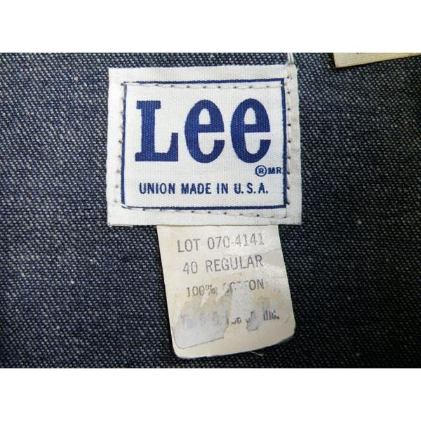 Lee 70's デッドストック 91-B デニムジャケット size 40 R #02 | LEE REAL VINTAGE | 02