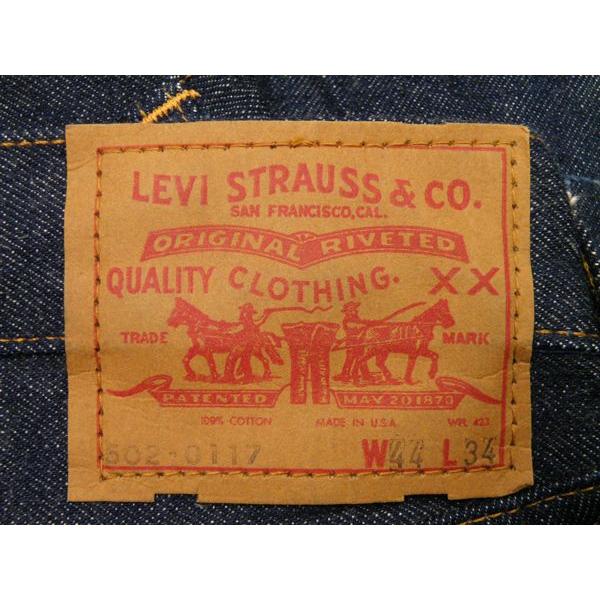 60's デッドストック リーバイス LEVIS 502 BIGE W44×L34 | Levi's | 01