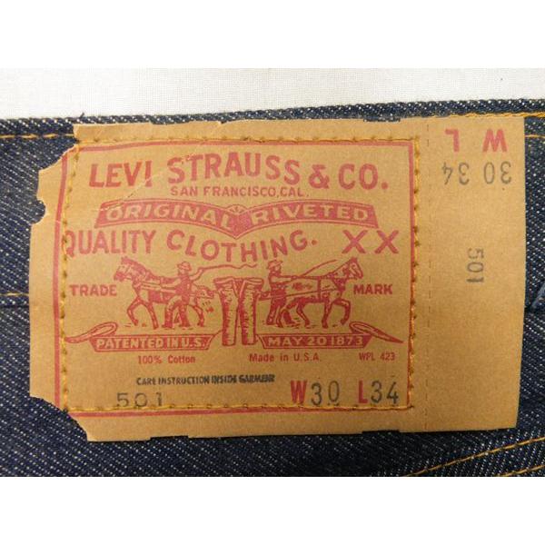 70's デッドストック リーバイス Levis 501 66後期 W30×L34 | Levi's | 01
