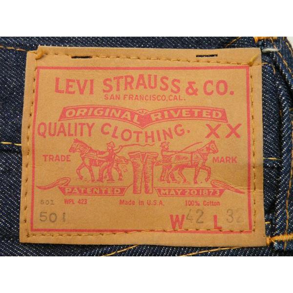 Levi's 60's デッドストック リーバイス LEVIS 501501 BIGE W42