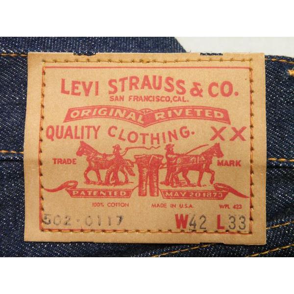 60's デッドストック リーバイス LEVIS 502 BIGE W42×L33 #02 | Levi's | 01