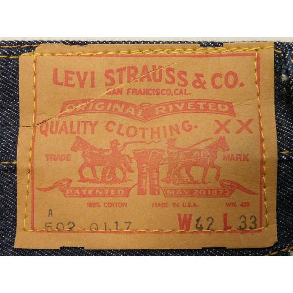 60's デッドストック リーバイス LEVIS 502 BIGE Aタイプ W42×L33 | Levi's | 01