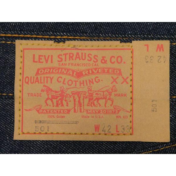 60's デッドストック リーバイス Levis 501 66前期 W42×L33 #01 | Levi's | 01