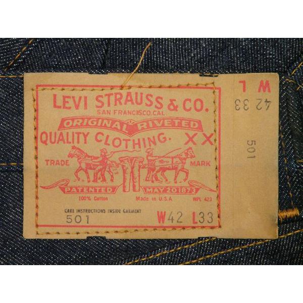 60's デッドストック リーバイス Levis 501 66前期 W42×L33 #03 | Levi's | 02