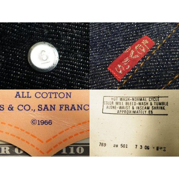 60's デッドストック リーバイス Levis 501 66前期 W42×L33 #03 | Levi's | 03