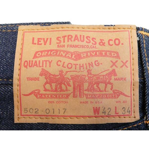 60's デッドストック リーバイス LEVIS 502 BIGE W42×L34 | Levi's | 02