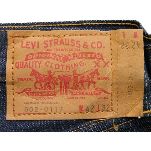 60's デッドストック リーバイス LEVIS 502 66前期 W42×L32 | Levi's | 02