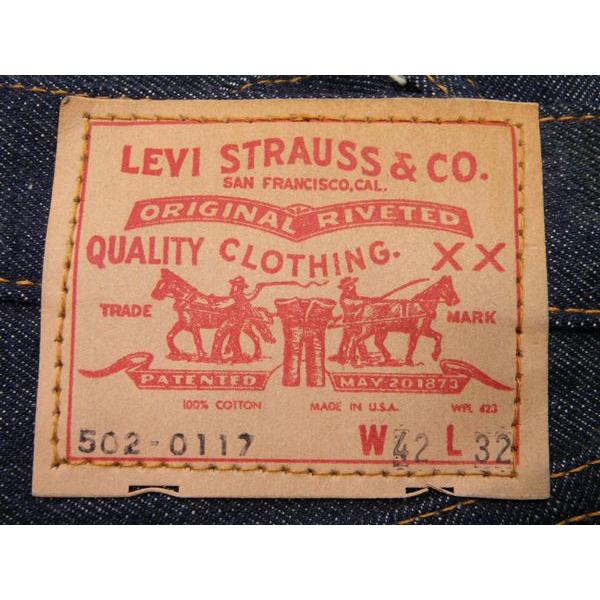 60's デッドストック リーバイス LEVIS 502 BIGE W42×L32 | Levi's | 02