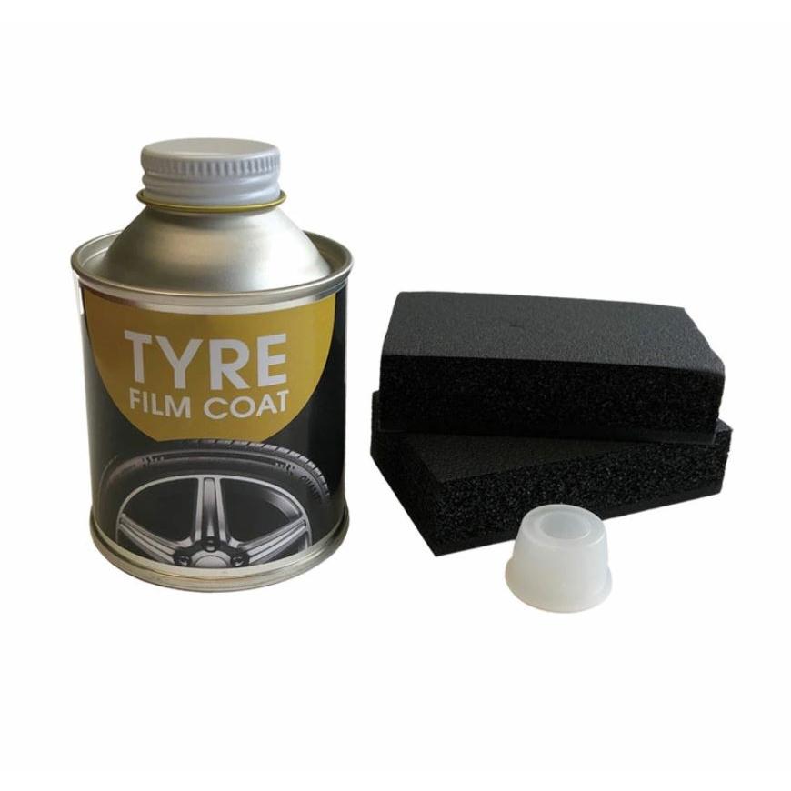 高耐久タイヤフィルムコート タイヤワックス代用 樹脂パーツコーティング剤 車 バイク 自転車