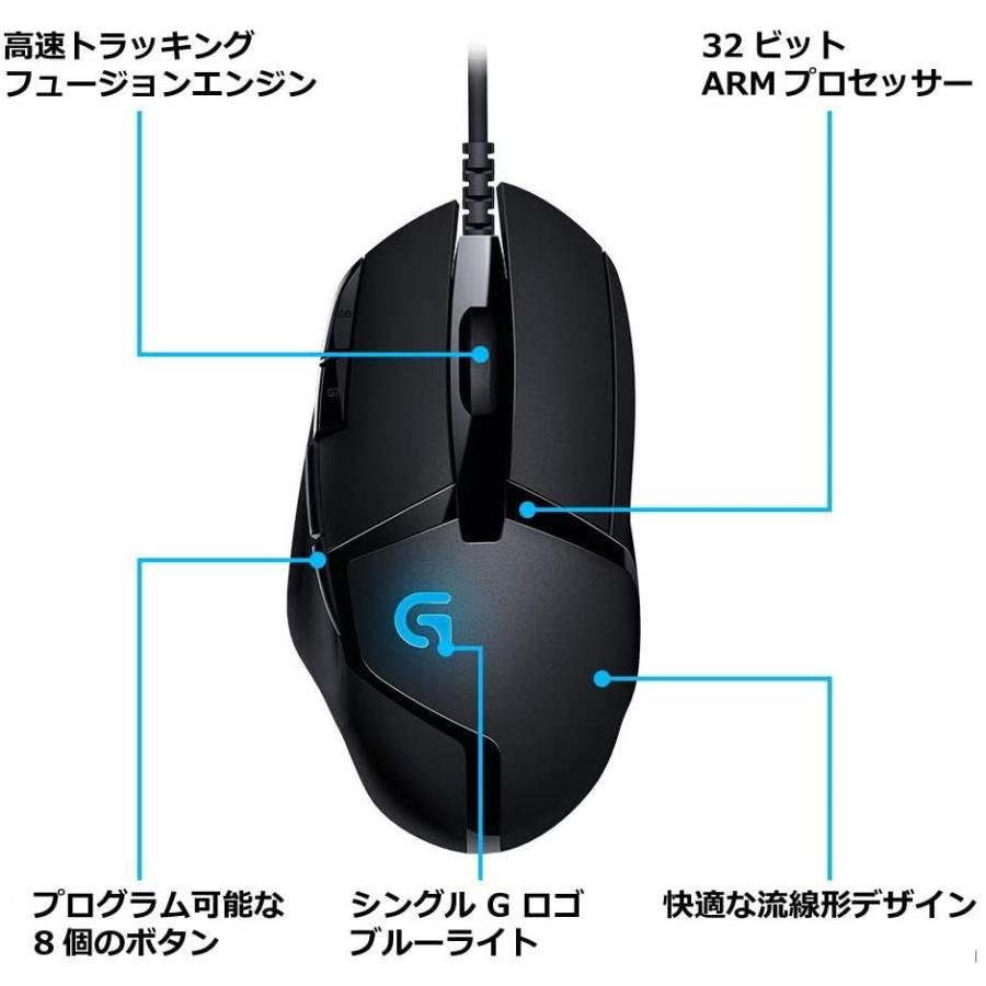 Logicool G ゲーミングマウス 有線 G402 Fps ゲーム用 4段階dpi切り替えボタン プログラムボタン8個 国内正規品 20200926141400 00192 General Purpose 通販 Yahoo ショッピング