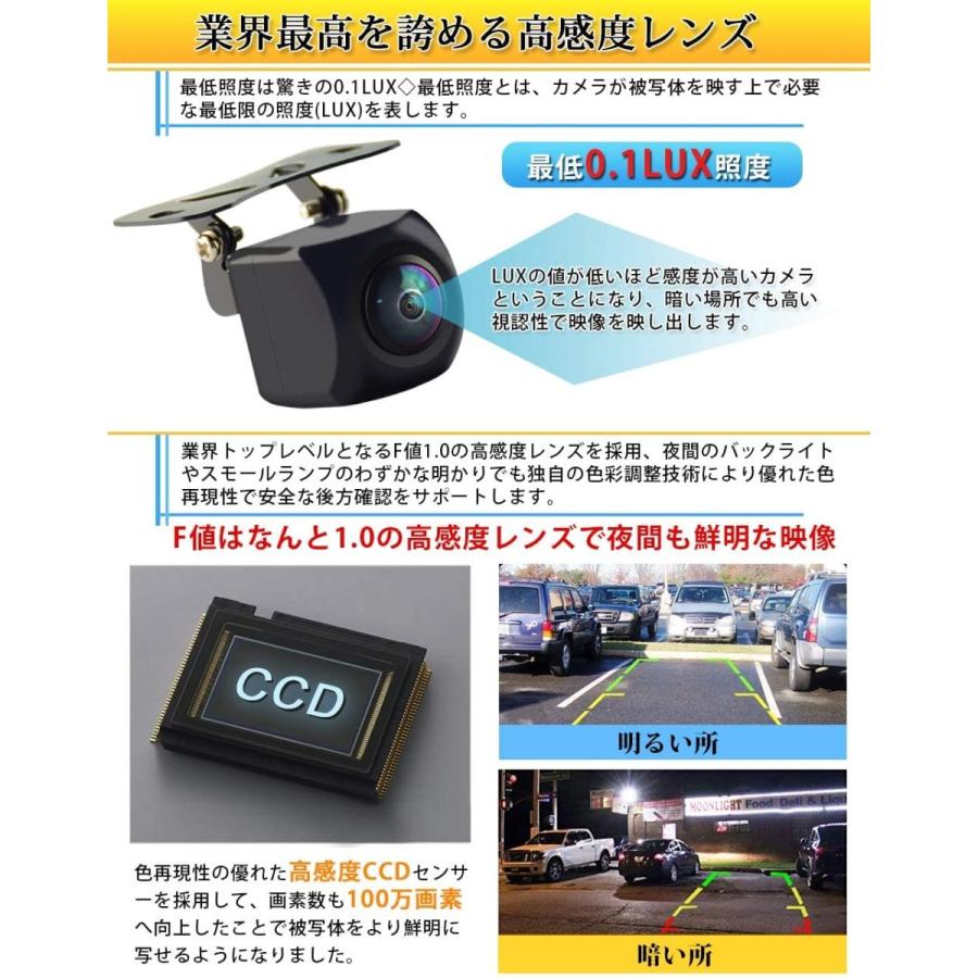 バックカメラ Sukimo 車載カメラ高画質100万画素カメラ 超広角カメラフロントカメラ リアカメラ切替可能 高画質リアカメラ 最低照度0 20200929100111 00937 General Purpose 通販 Yahoo ショッピング