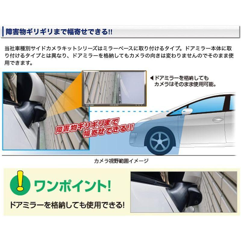 毎日がバーゲンセール データシステム Datasystem 車種別サイドカメラキット Led内蔵タイプ ヤリス用 Sck y3a 黒 Westcoastmoke Com