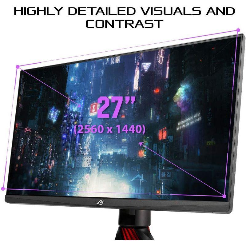ASUS ゲーミングモニター ROG STRIX XG279Q 27インチ/WQHD/IPS/170Hz