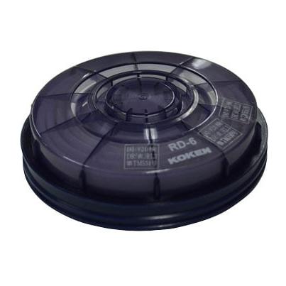 呼吸用保護具 交換用フィルタ興研（コウケン）「DR-6型」 | 