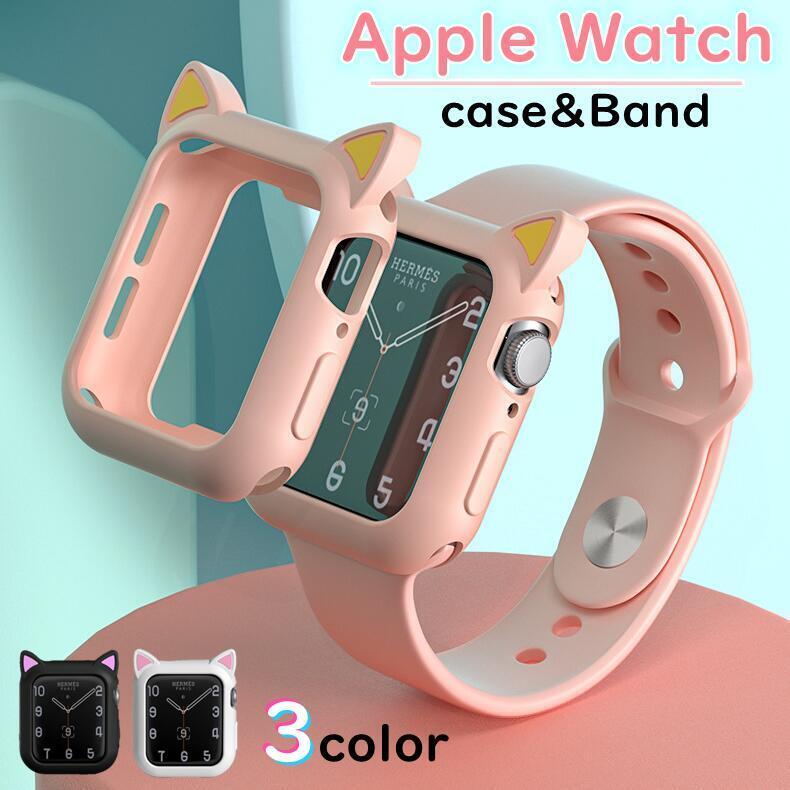 アップルウォッチ バンド シリコン Apple Watch ベルト 腕時計 フレーム ケース かわいい おしゃれ 猫耳 女の子 クリスマスプレゼント Tx0025 ショップgeneral Pause 通販 Yahoo ショッピング