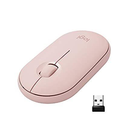 優れた品質 特別価格Logitech Pebble Co好評販売中 Slim Silent, - USB or Bluetooth with Mouse Wireless M350 その他マウス、トラックボール