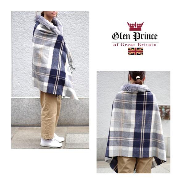 値引 ストール ポンチョ Glen Prince グレンプリンス ファー付き 大判ストール シルバーバンノックベーン ハウンドトゥース 千鳥格子 Gp General Store Yahoo 店 通販 Yahoo ショッピング 激安特価 Www Doctor Plan Com
