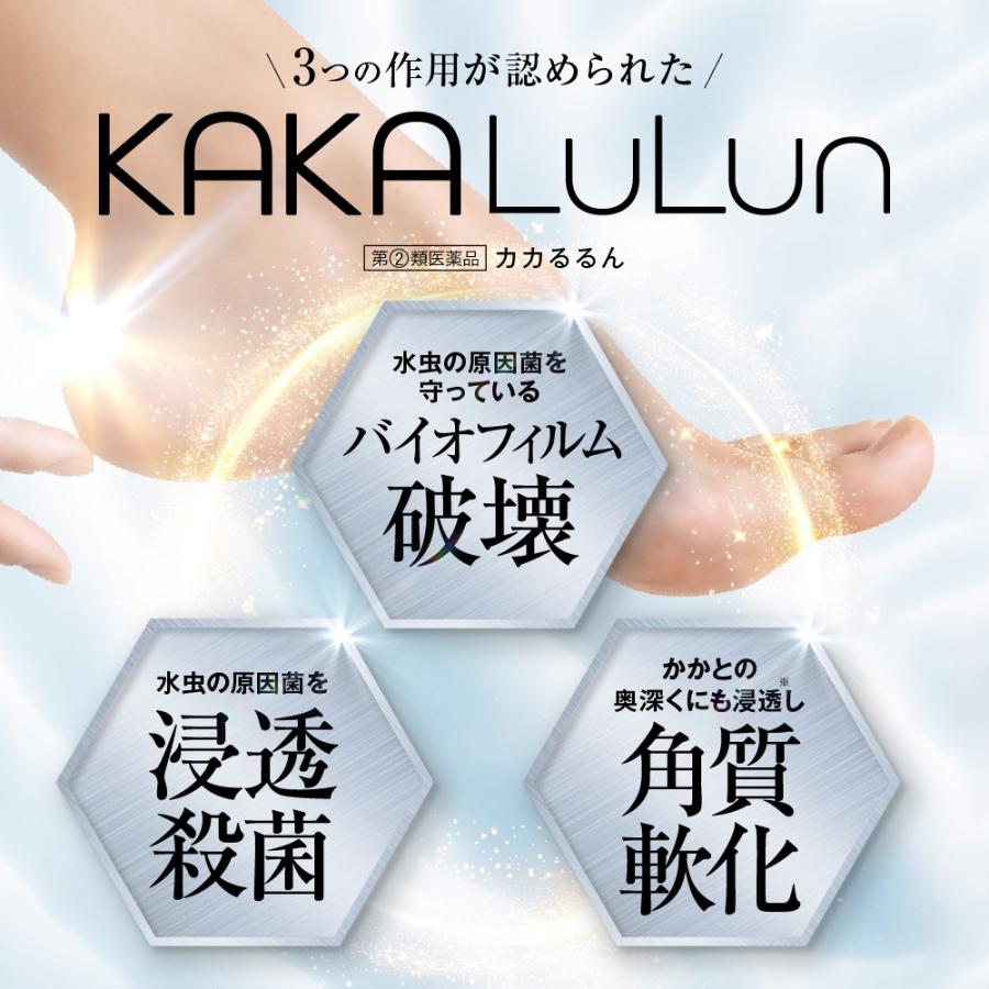 ジェネリック製薬 【指定第2類医薬品】☆カカるるん かかと ガサガサ