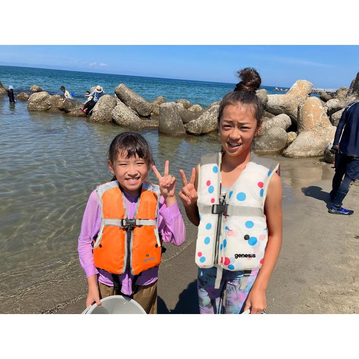 ライフジャケット 子供 釣り 4サイズ 6色 水遊び フローティングベスト
