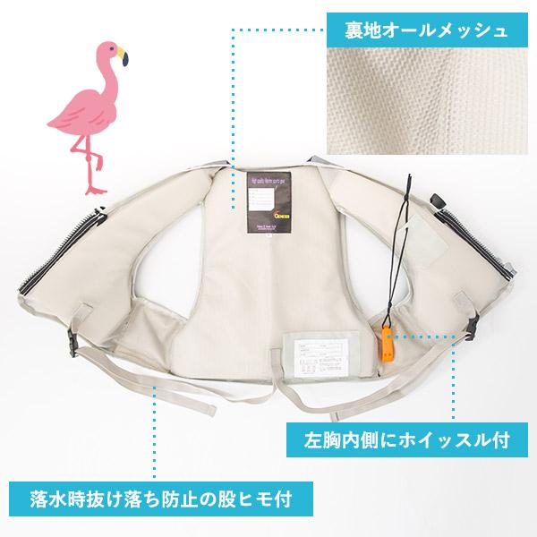 ライフジャケット 子供 釣り 4サイズ 6色 水遊び フローティングベスト