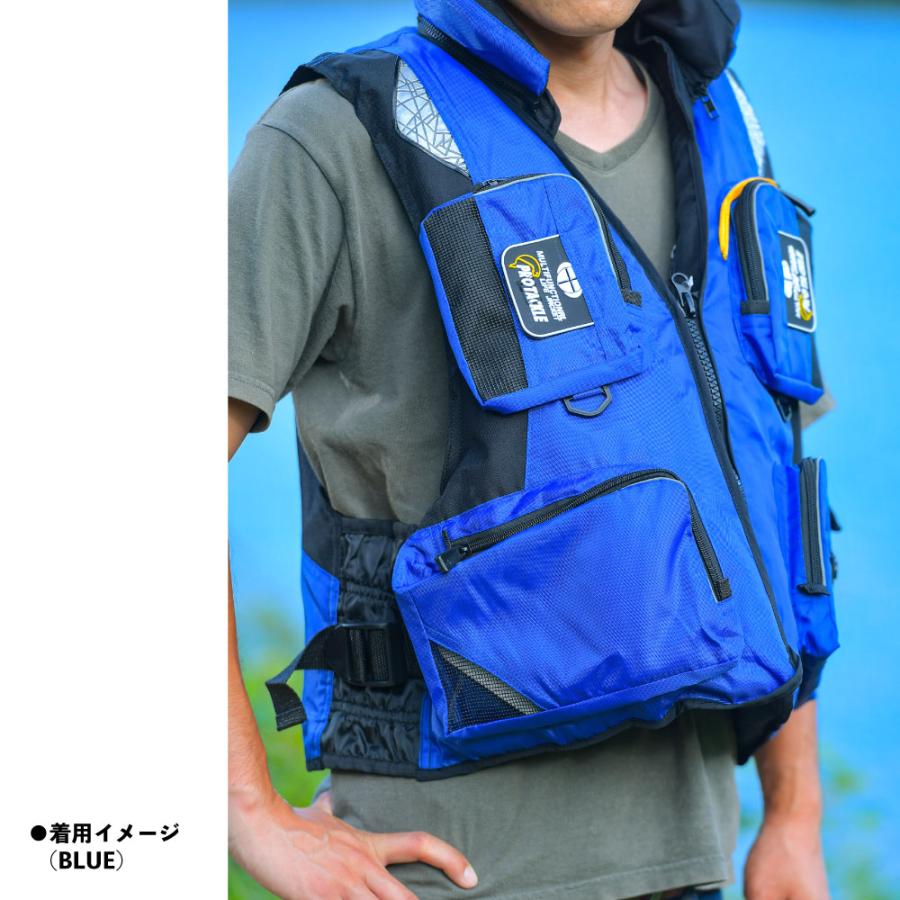 DX 枕付き 磯 ライフジャケット 救命胴衣 フローティングベスト送料