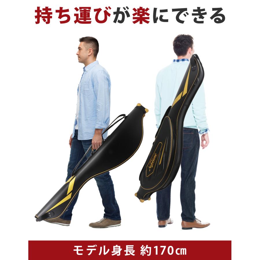 送料無料スペシャル ロッドケース 135 ハード リールイン ハイ