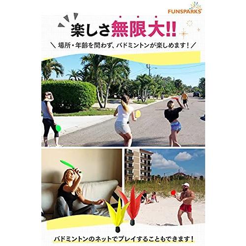 日本正規代理店 Funsparks ジャズミントン 交換用 羽 羽根