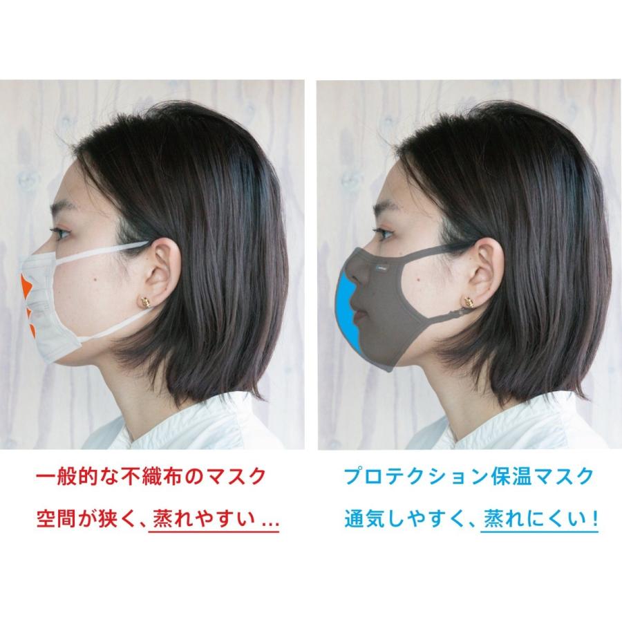 genethread プロテクション 保温マスク あたたかい 秋 冬 保温 消臭 臭い 抗ウイルス 炭繊維 不織布 内層 黄砂 空気清浄 耳ひも調節 肌に優しい 洗える 日本製 |  | 05