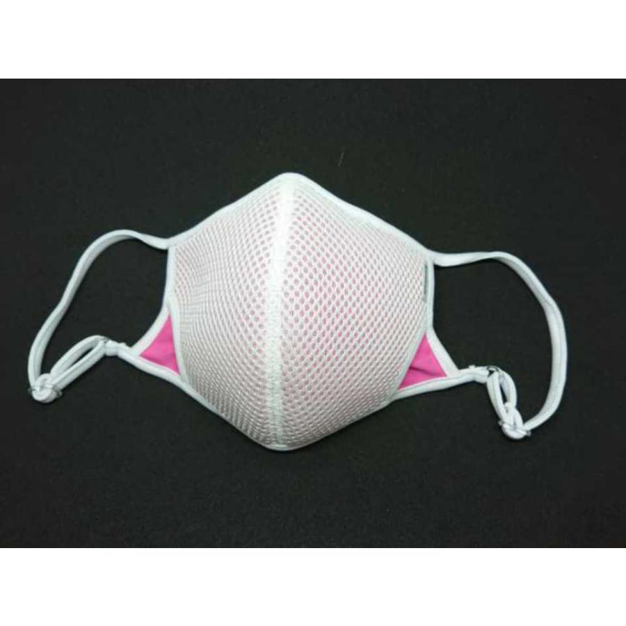 genethread【 サガン応援カラーマスク 】サガン鳥栖 ２色ハーフ  sagantosu  呼吸 冷感 吸水 速乾 快適 形状記憶 S M L かっこいい ジーンスレッド 日本製 |  | 03