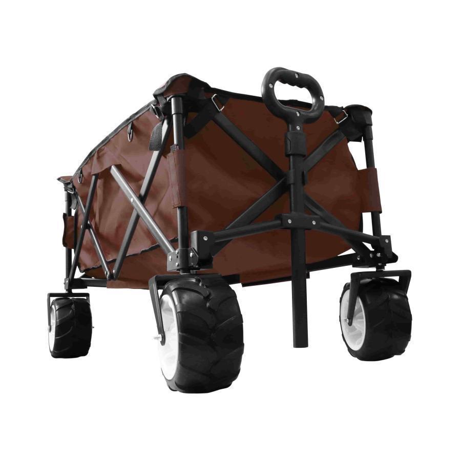 輸入 キャリーワゴン アウトドアワゴン 簡単収納 耐荷重60kg 70L