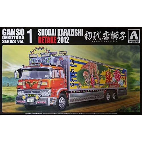 激安正規 1 32 青島文化教材社 青島文化教材社 Aoshima 元祖デコトラ リテイク12 唐獅子 初代 No 01 模型 プラモデル