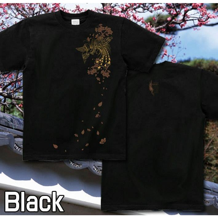 Tシャツ 和柄 鳳凰 桜 鳳桜 サイズ | United Athle | 02
