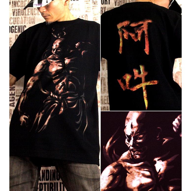 Tシャツ 和柄 仏像 仁王像 京都 サイズ | United Athle | 01