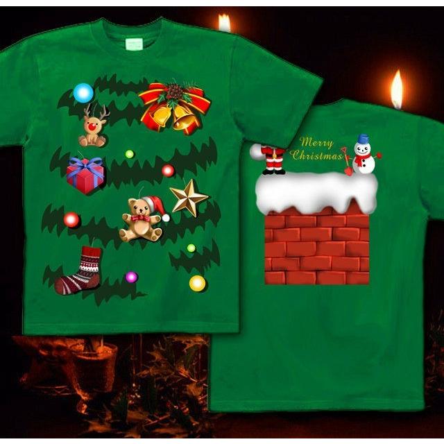 Tシャツ クリスマスツリー スポーツジム | United Athle | 03