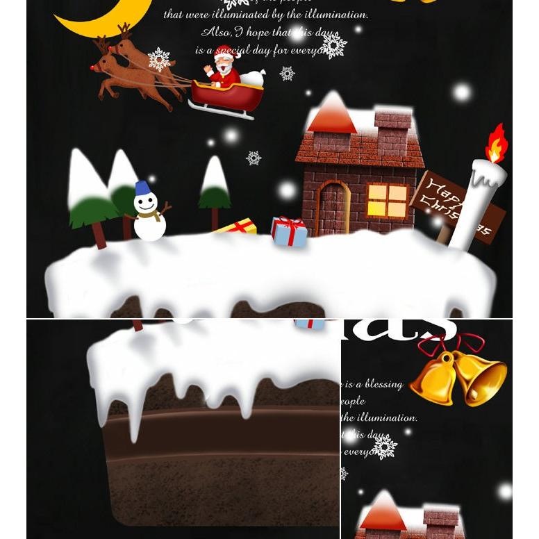 Tシャツ クリスマス ケーキ スポーツジム | United Athle | 01