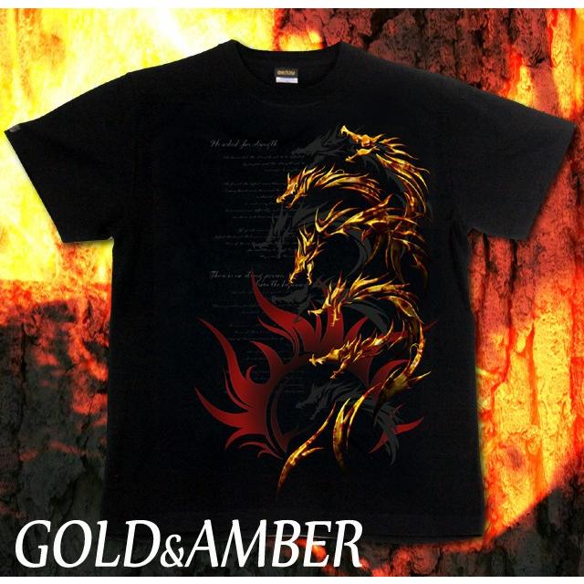 United Athle（ユナイテッドアスレ） Tシャツ トライバル ドラゴン 竜