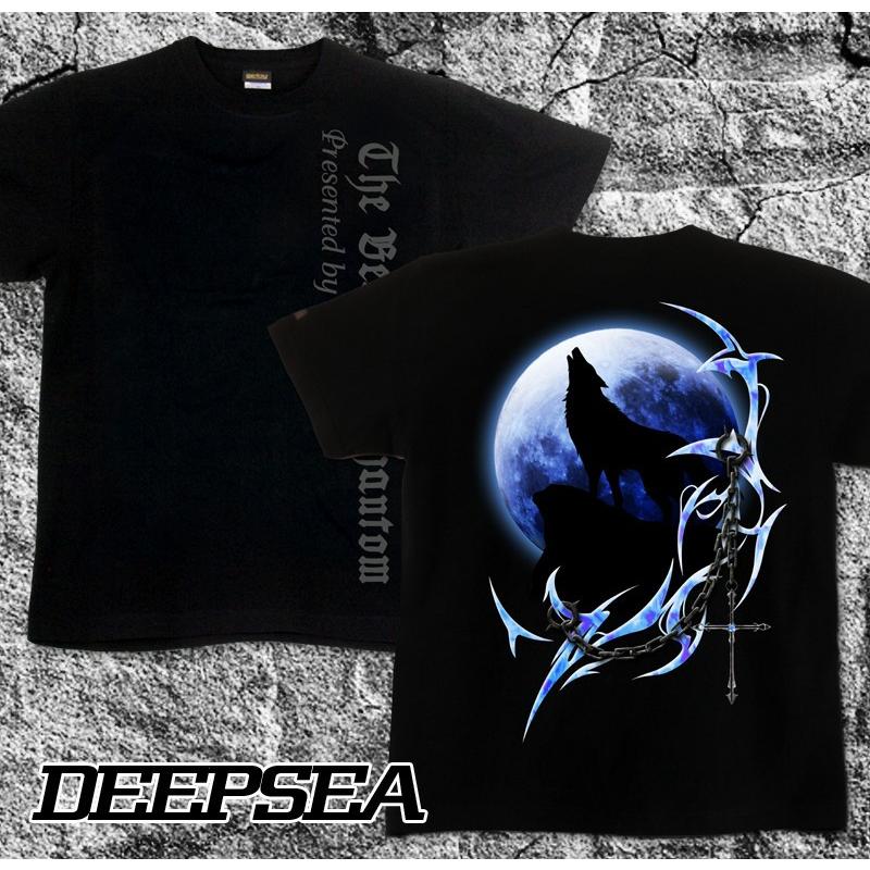 Tシャツ 狼 オオカミ アニマル トライバル 十字架 | United Athle | 04