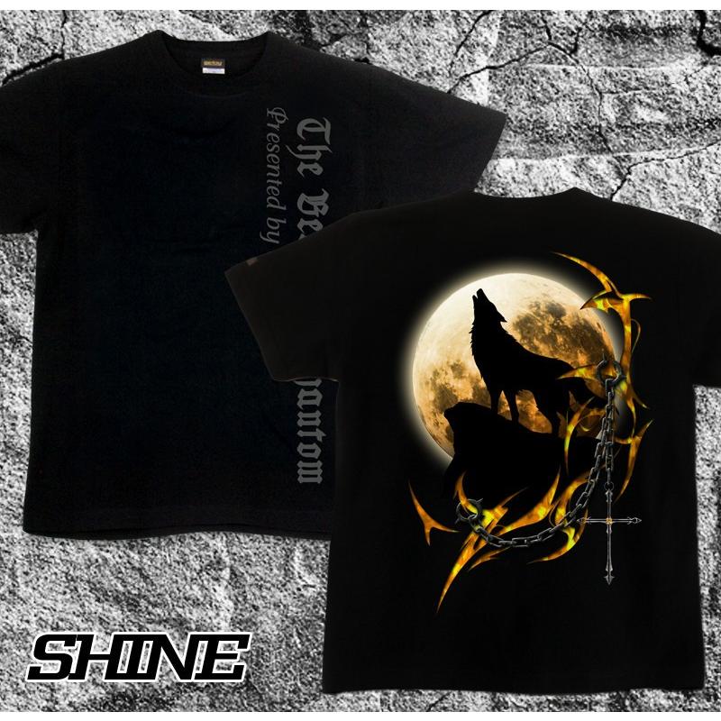 Tシャツ 狼 オオカミ アニマル トライバル 十字架 | United Athle | 05