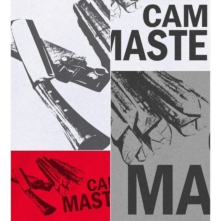 Tシャツ メンズ キャンプ 薪 ナタ アウトドア CAMP MASTER OUTDOORS Type-1 半袖 長袖 ティーシャツ ロンT 大きめサイズ XXL XXXL 2L 3L 4L XS-XXXL GENJU | United Athle | 02