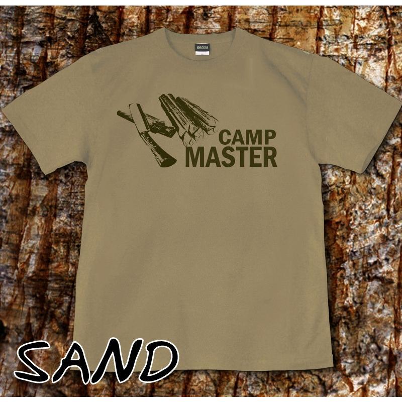 Tシャツ メンズ キャンプ 薪 ナタ アウトドア CAMP MASTER OUTDOORS Type-1 半袖 長袖 ティーシャツ ロンT 大きめサイズ XXL XXXL 2L 3L 4L XS-XXXL GENJU | United Athle | 03