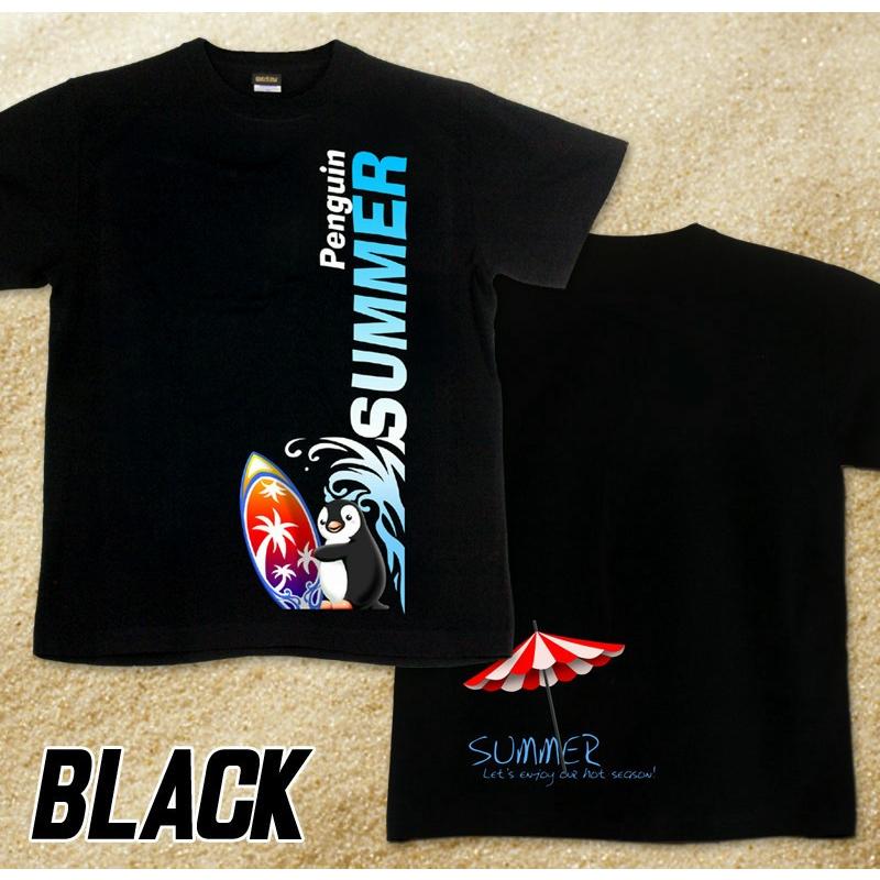 GENJU 夏Tシャツ メンズ サーフィン 海 ペンギン | United Athle | 04