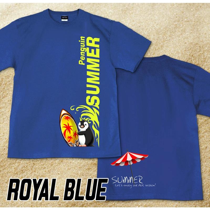GENJU 夏Tシャツ メンズ サーフィン 海 ペンギン | United Athle | 05