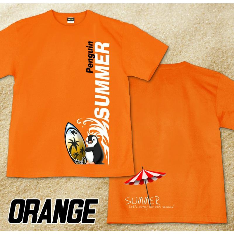 GENJU 夏Tシャツ メンズ サーフィン 海 ペンギン | United Athle | 07