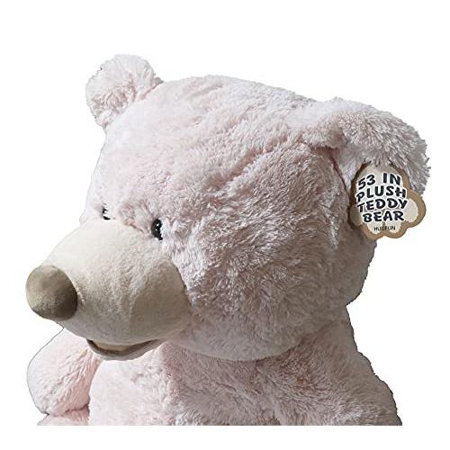 オンライン購入 Hugfan クマのぬいぐるみ ピンクベージュ 約134cm コストコ ショッピング価格 Castellarbh Com Br