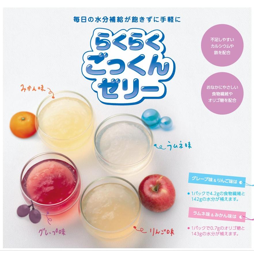 ニュートリー らくらくごっくんゼリー アソートBOX (150g×4種のお味×各