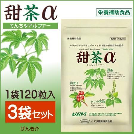 クリックポスト便 送料無料 甜茶 花粉症 甜茶α てんちゃ
