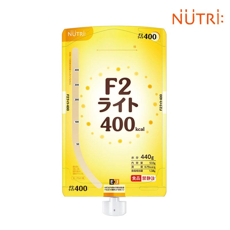 F2ライト400 とろみ状 533g×12個 熱量400kcal ヨーグルト味 たんぱく質
