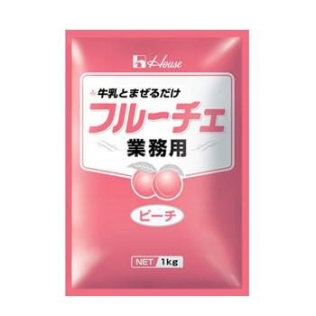 【送料無料】★まとめ買い★　ハウス　業務用フルーチェ（ピーチ)　１ｋｇ　×6個【イージャパンモール】 ハウス フルーチェ ピーチ 1kg 業務用 : 介護ストア げんき介 - 通販