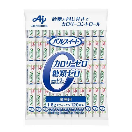 味の素　パルスイートカロリーゼロ スティック　1.8ｇ×120本×12袋　甘味料　ジャピタルフーズ